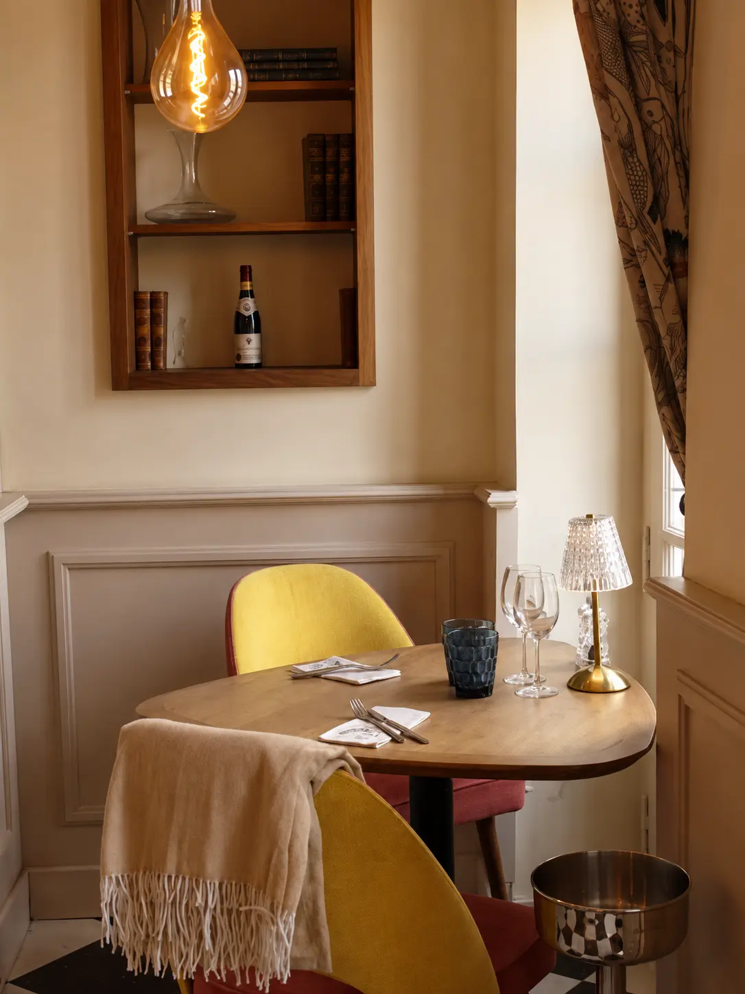 Restaurant Le Village på Haut-de-Cagnes: Bistronomisk køkken og middelhavsomgivelser
